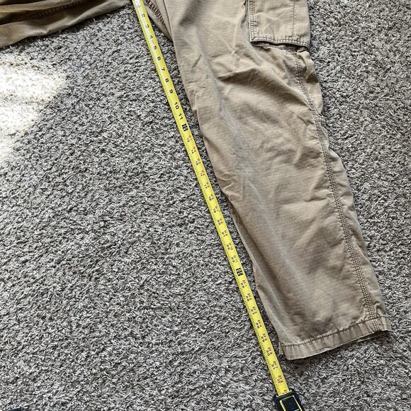 Carhartt Force Tappen Cargo Pants Mens 44x32 Gray Relaxed Fit Ripstop Workwear - Picture 6 of 11
